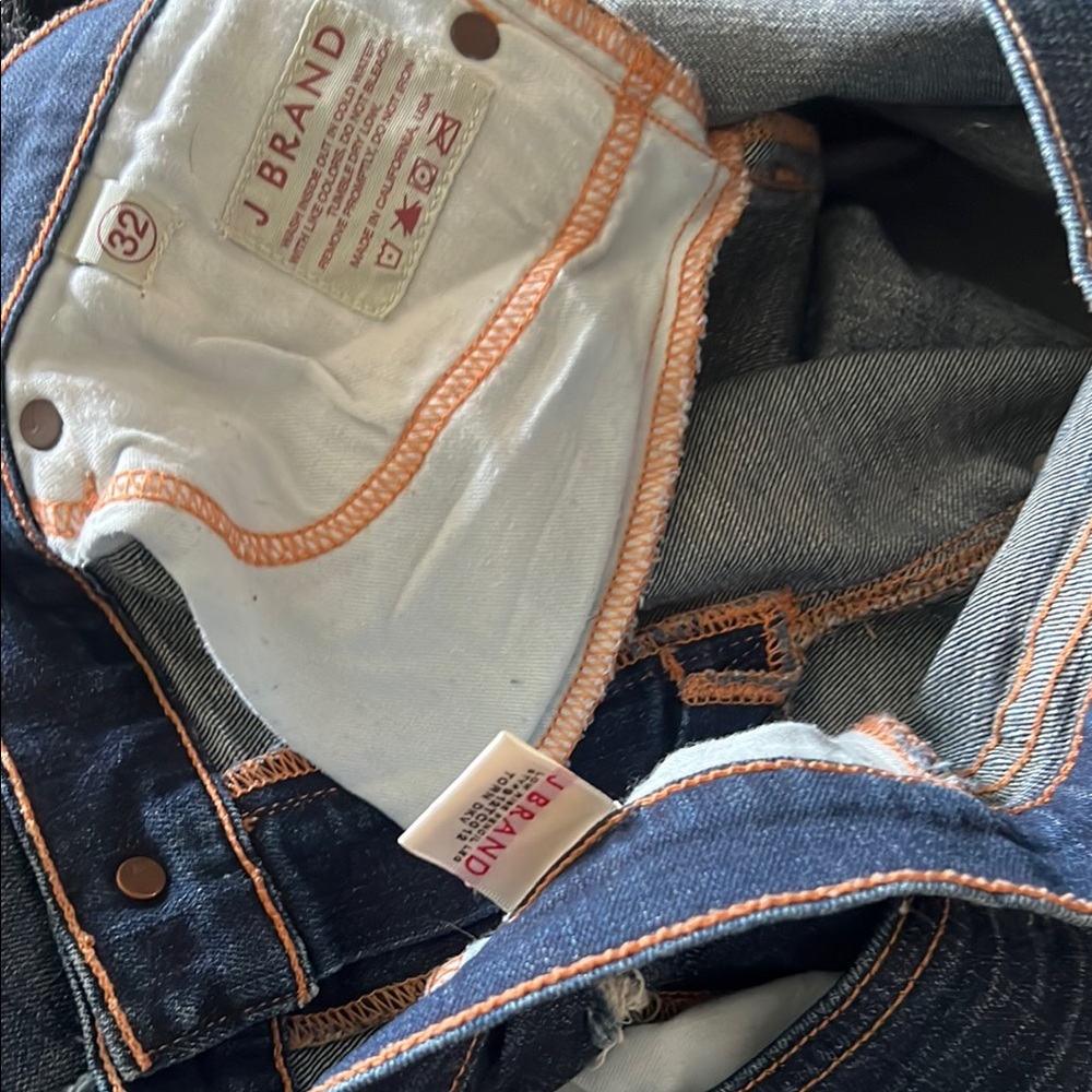 J Brand Indigo Ripped Denim - Picture 3 of 3